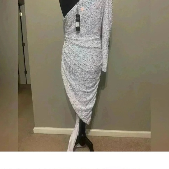 FASHIONNOVA Elegant White One-Shoulder Dress - Picture 6 of 7